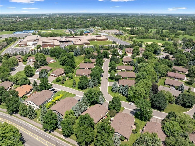 7079 Robinwood Trl, Woodbury, MN 55125 - aerial perspective of suburban area