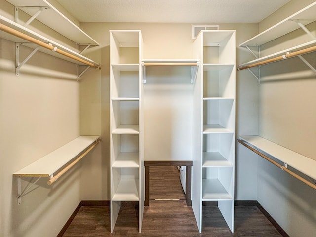 39847 447th St, Sauk Centre Twp, MN 56378 - spacious closet featuring dark wood-type flooring