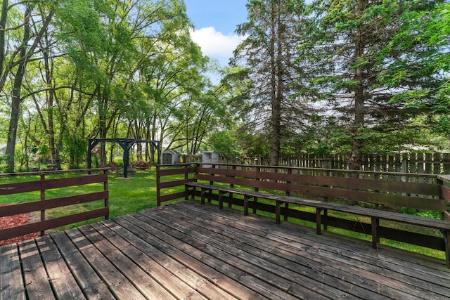 2452 Parkview Ln SE, Rochester, MN 55904 - view of deck