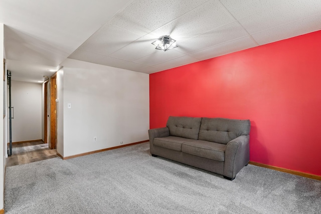 2452 Parkview Ln SE, Rochester, MN 55904 - sitting room featuring carpet flooring and baseboards