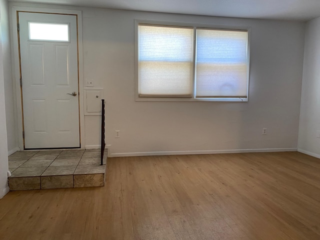 411 Broadway St, Redwood Falls, MN 56283 - entryway featuring wood finished floors and baseboards