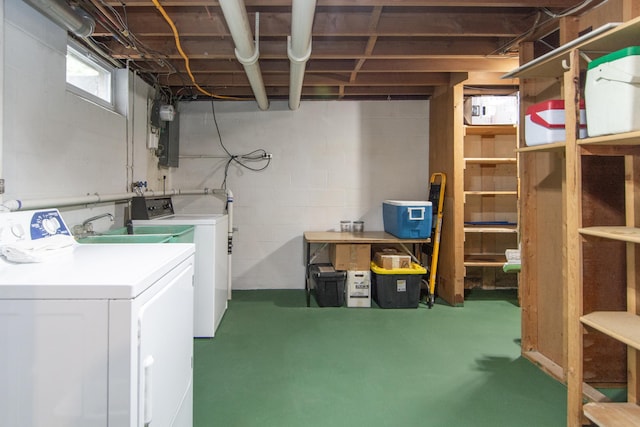 2103 Graydon Ave, Brainerd, MN 56401 - below grade area featuring washer and dryer