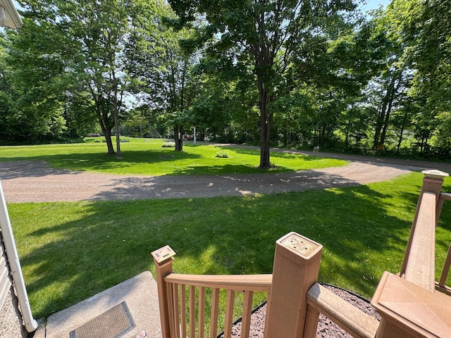 38634 241st St, Aitkin, MN 56431 - view of green lawn with view of scattered trees