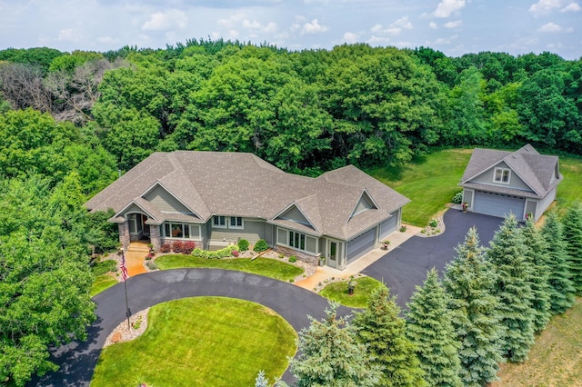 1509 Haller Ct S, Maplewood, MN 55119 - view of subject property with a forest