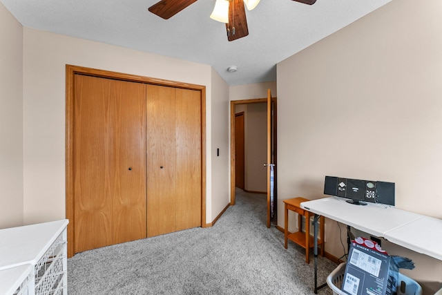 315 Roosevelt St S Unit B, Cambridge, MN 55008 - carpeted office space with a ceiling fan