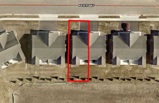 1250 Naser Way, New Richmond, WI 54017 - aerial view of property's location with property boundaries highlighted
