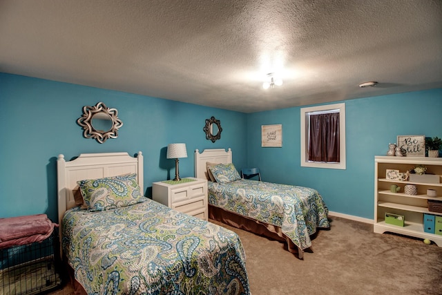 305 Birch Briar Ln, Park Rapids, MN 56470 - carpeted bedroom with a textured ceiling and baseboards