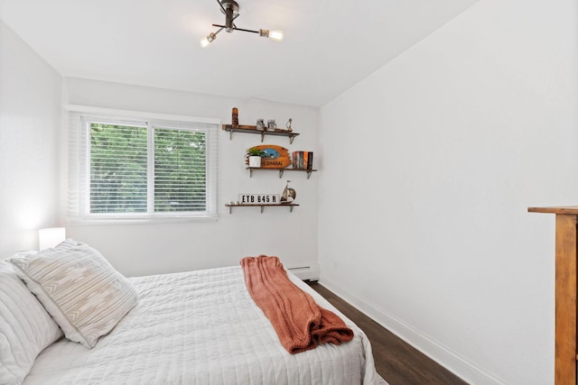 3850 Plymouth Blvd Unit 212, Plymouth, MN 55446 - bedroom featuring wood finished floors and lofted ceiling