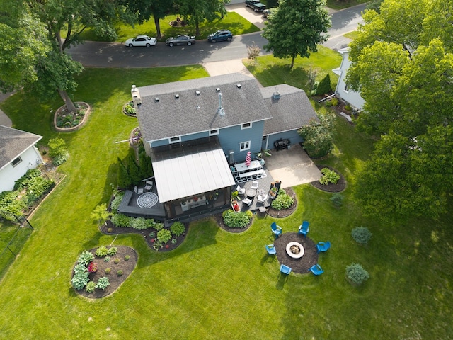 3940 Virginia Ave N, New Hope, MN 55427 - aerial view of property and surrounding area