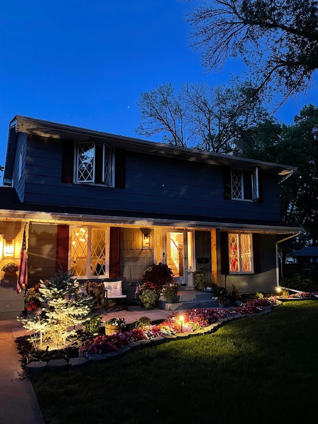 3940 Virginia Ave N, New Hope, MN 55427 - view of front facade with a front yard