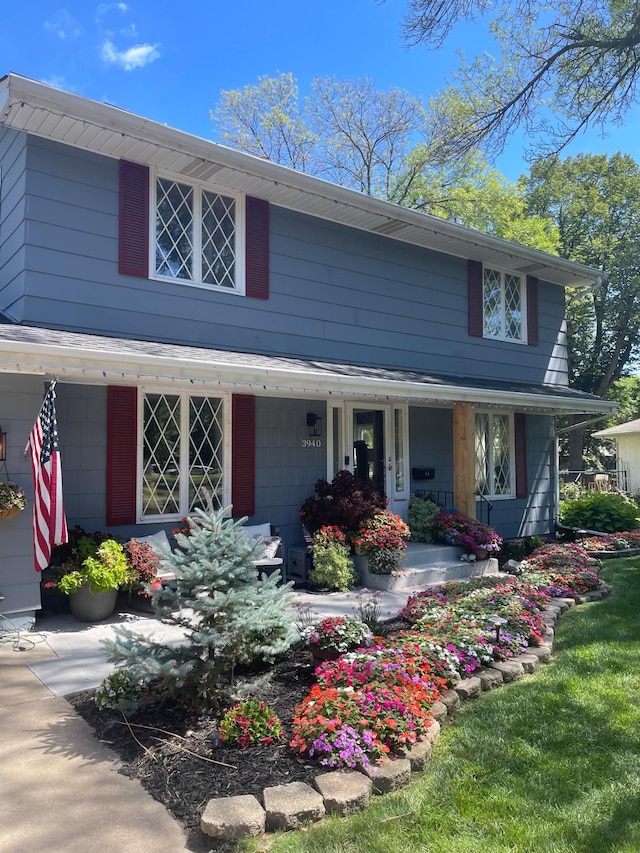 3940 Virginia Ave N, New Hope, MN 55427 - view of front of property featuring covered porch