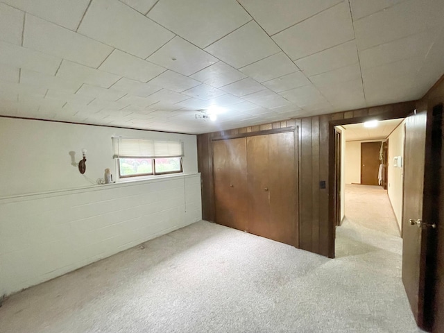 605 13th St, Mountain Lake, MN 56159 - basement featuring carpet