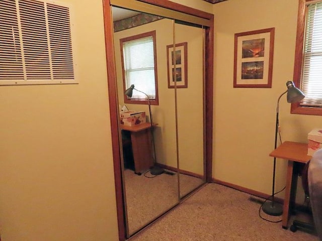 1223 Elizabeth Ave N, Thief River Falls, MN 56701 - corridor with carpet floors, plenty of natural light, and baseboards