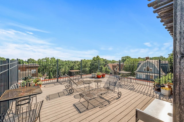 1901 Emerson Ave S Unit 303, Minneapolis, MN 55403 - view of wooden terrace