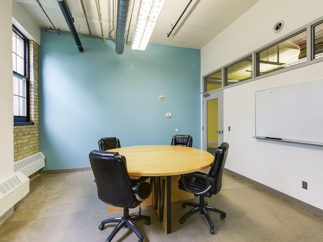 730 Stinson Blvd Unit 106, Minneapolis, MN 55413 - office featuring baseboards and concrete floors