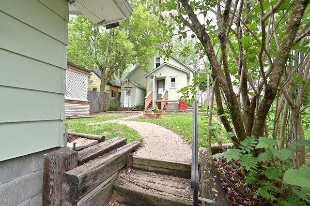 409 3rd St, Bovey, MN 55709 - view of yard