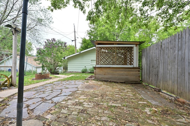 409 3rd St, Bovey, MN 55709 - view of patio / terrace