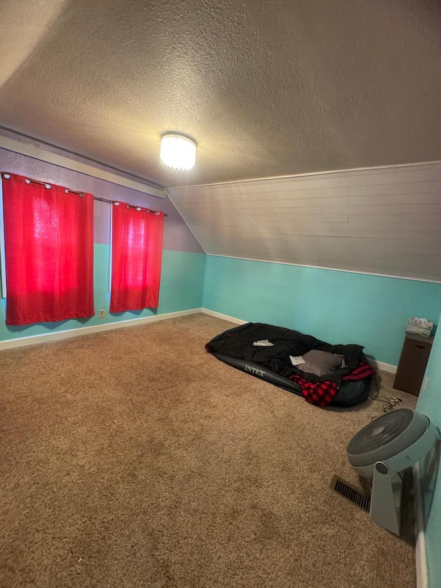 2977 State Highway 68, Marshall, MN 56258 - bonus room featuring carpet flooring, a textured ceiling, and vaulted ceiling