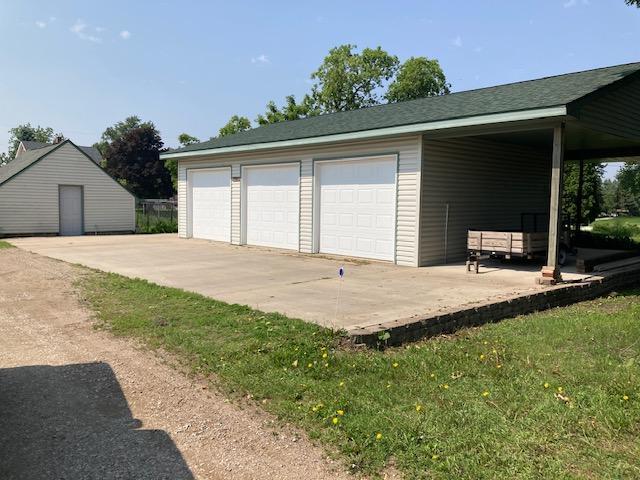 201 Cherry St, Lowry, MN 56349 - garage featuring a garage