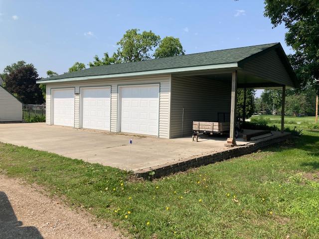 201 Cherry St, Lowry, MN 56349 - garage featuring a garage