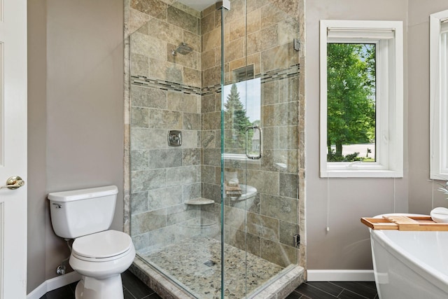 8155 134th St W, Apple Valley, MN 55124 - full bathroom with a stall shower and a soaking tub