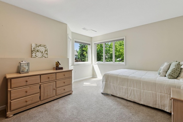 8155 134th St W, Apple Valley, MN 55124 - bedroom with light carpet and baseboards