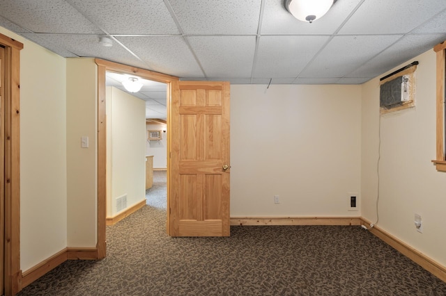 21750 Elk Lake Rd NW, Elk River, MN 55330 - finished basement featuring carpet flooring, a paneled ceiling, and baseboards