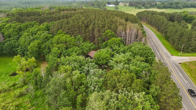 21750 Elk Lake Rd NW, Elk River, MN 55330 - aerial overview of property's location with a forest