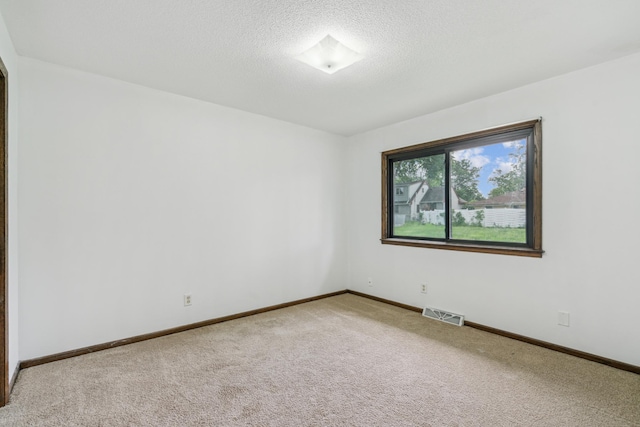 7007 Portland Ave, Richfield, MN 55423 - carpeted empty room with baseboards and a textured ceiling