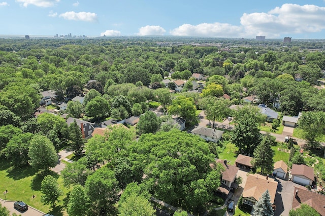 1384 Midway Pkwy, Saint Paul, MN 55108 - aerial view of residential area featuring a forest
