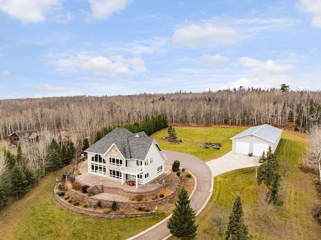 969 Deerview Ln, Two Harbors, MN 55616 - view of subject property featuring a forest