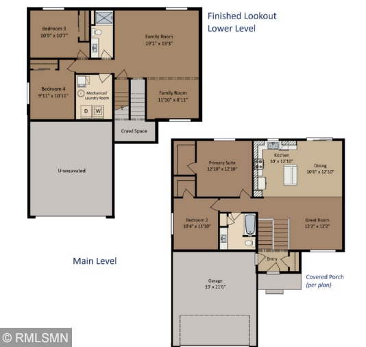 7471 147th Ln NW, Ramsey, MN 55303 - view of property floor plan