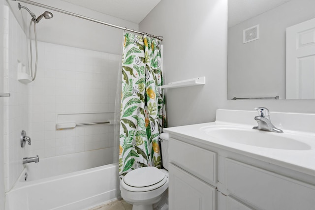 6701 Urbandale Ln N, Maple Grove, MN 55311 - full bathroom featuring vanity and shower / bath combo with shower curtain