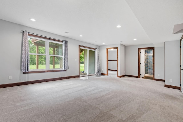 6701 Urbandale Ln N, Maple Grove, MN 55311 - unfurnished room with light colored carpet and recessed lighting