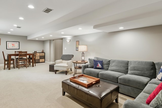 1561 Creek Run Trl, Chanhassen, MN 55331 - living area with recessed lighting and light colored carpet