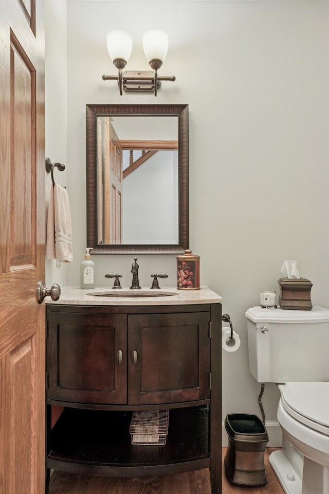 1561 Creek Run Trl, Chanhassen, MN 55331 - bathroom with vanity and wood finished floors