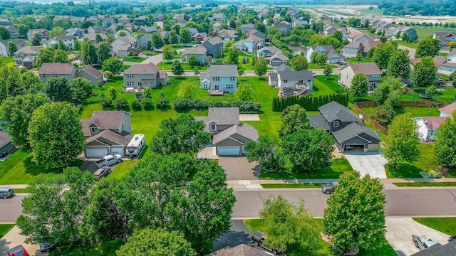 13589 Birch Rd, Rogers, MN 55374 - aerial perspective of suburban area