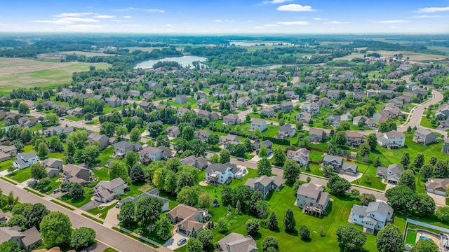 13589 Birch Rd, Rogers, MN 55374 - aerial perspective of suburban area
