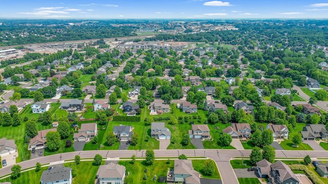 13589 Birch Rd, Rogers, MN 55374 - aerial perspective of suburban area