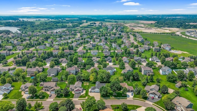 13589 Birch Rd, Rogers, MN 55374 - aerial perspective of suburban area