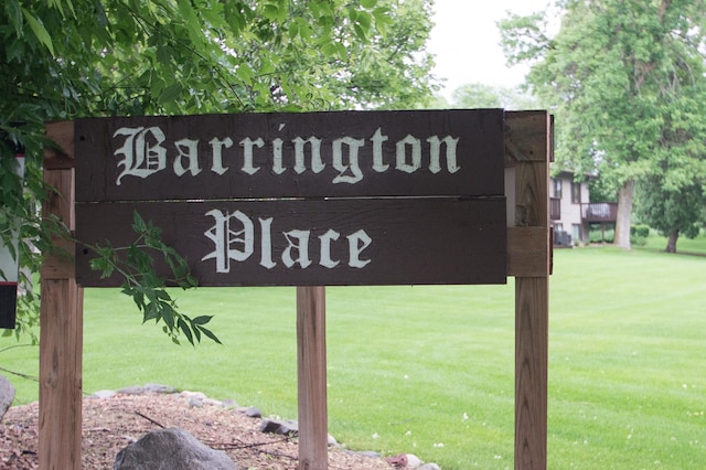 544 Auburn Pl NW Unit H, Elk River, MN 55330 - community sign with a lawn