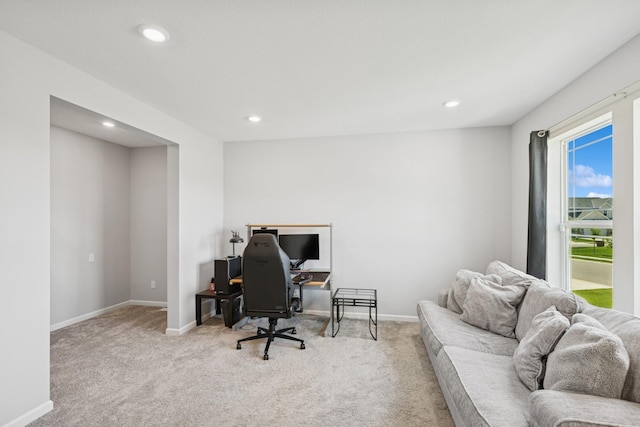 11604 Brayburn Trl, Dayton, MN 55369 - carpeted office with recessed lighting