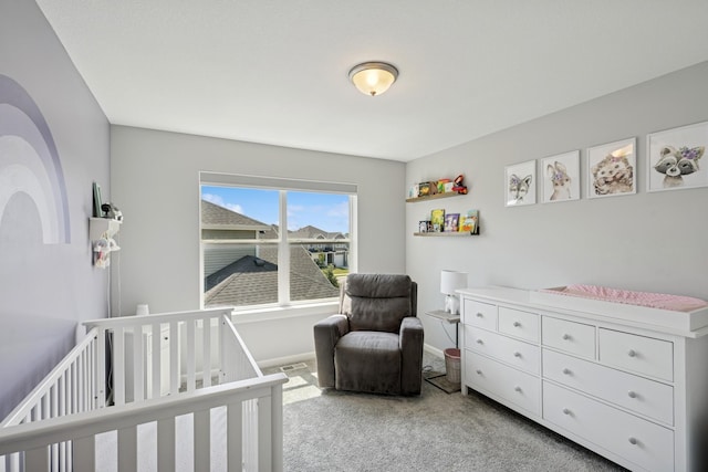 11604 Brayburn Trl, Dayton, MN 55369 - carpeted bedroom with baseboards and a crib