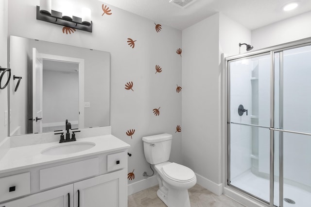 17660 Jett Cir, Prior Lake, MN 55372 - full bath featuring vanity and a shower stall