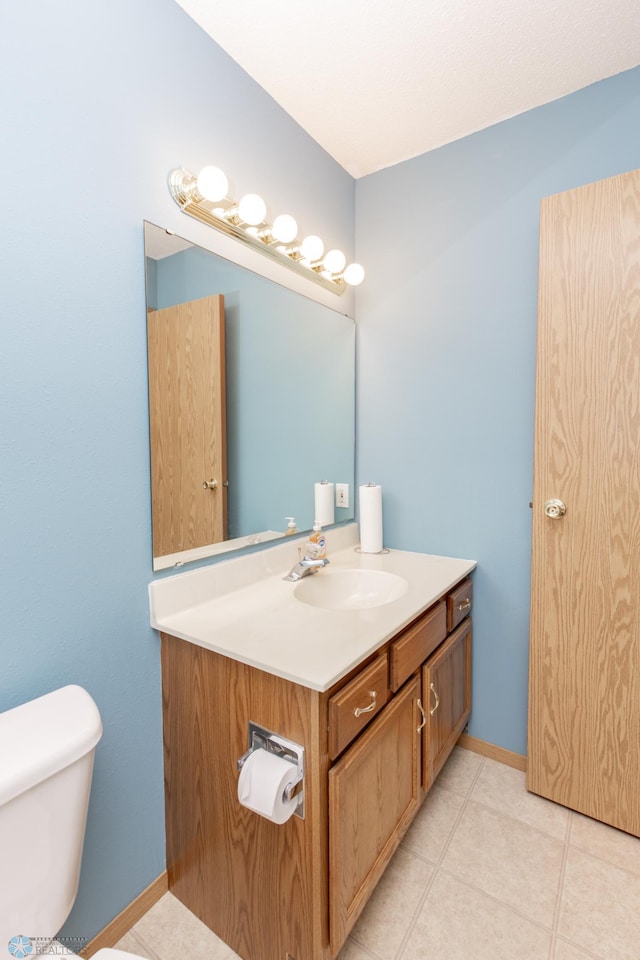 2383 58th Ave S Unit A, Fargo, ND 58104 - bathroom featuring vanity and tile patterned floors