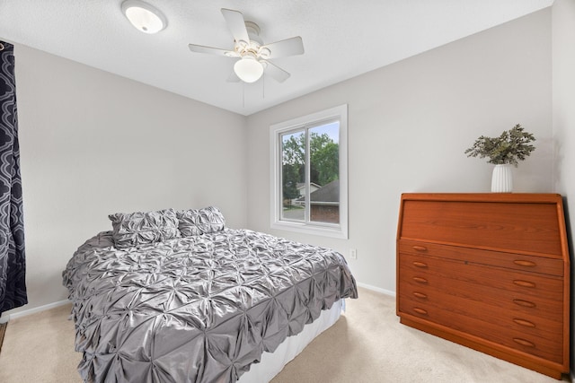 2304 Wildwood Trl, Minnetonka, MN 55305 - bedroom with carpet flooring and ceiling fan