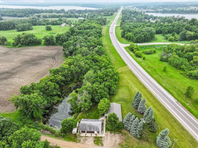 3864 Archie Dr SW, Alexandria, MN 56308 - drone / aerial view of a large body of water and a tree filled landscape