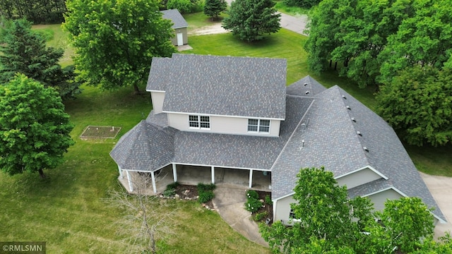 1470 Sims Rd NW, Oak Grove, MN 55011 - aerial view of property and surrounding area