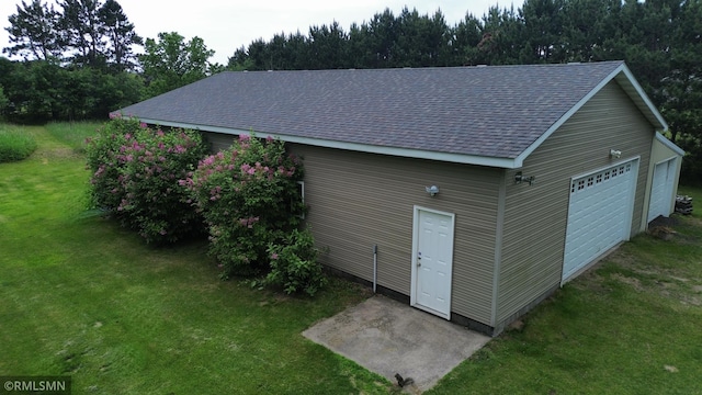1470 Sims Rd NW, Oak Grove, MN 55011 - view of detached garage