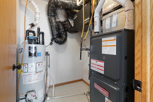 345 Roosevelt St S Unit C, Cambridge, MN 55008 - utilities with water heater and heating unit